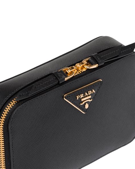 prada milano black bag|Prada odette saffiano.